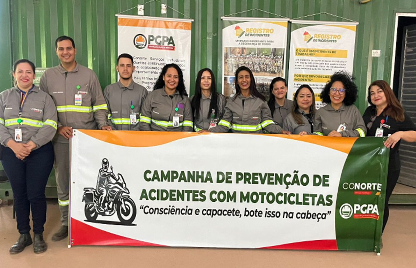 Campanha de segurança Conorte